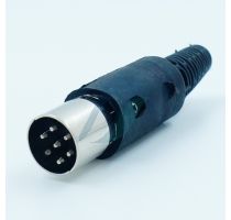 Spectra 6 Pin DIN Male Cable Type