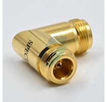 Spectra N Female To Female Right Angle Adapter Gold Plated