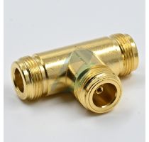 Spectra N ‘T’ Type Adapter All Female Gold Plated