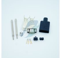 Molex 9 PIN Micro D-Sub Receptacle Individual Pins Assembly