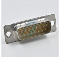Amphenol FCI 15 Pin D-Sub Male PCB Straight