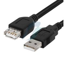 Spectra 1 Mtr-USB A Male To A Female Cable (2.0)