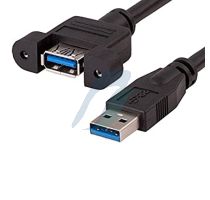 Spectra 1 Mtr-USB A Male To A Female Cable With Ear (3.0)