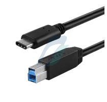 Spectra 1 Mtr-USB C Male To USB B Male Cable (3.0)