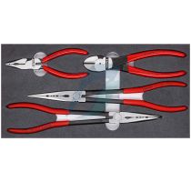 Knipex Set of pliers in a foam tray