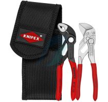 Knipex Mini pliers set in belt tool pouch  (self-service card/blister)