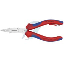 Knipex Electricians' Pliers with multi-component grips, with integrated tether attachment point for a tool tether chrome-plated 160 mm