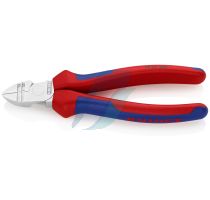 Knipex Diagonal Insulation Stripper with multi-component grips chrome-plated 160 mm