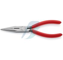 Knipex Snipe Nose Side Cutting Pliers (Radio Pliers) plastic coated black atramentized 160 mm