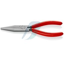 Knipex Long Nose Pliers plastic coated black atramentized 160 mm (self-service card/blister)
