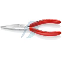 Knipex Long Nose Pliers plastic coated chrome-plated 140 mm