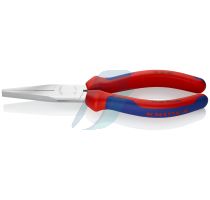 Knipex Long Nose Pliers with multi-component grips chrome-plated 190 mm