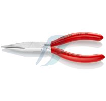 Knipex Long Nose Pliers plastic coated chrome-plated 140 mm