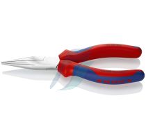 Knipex Long Nose Pliers with multi-component grips chrome-plated 160 mm