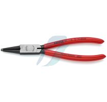 Knipex Circlip Pliers for internal circlips in bore holes plastic coated black atramentized 180 mm (self-service card/blister)