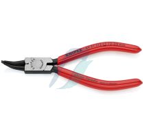 Knipex Circlip Pliers for internal circlips in bore holes 45 bent plastic coated black atramentized 140 mm