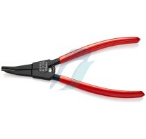 Knipex 45 21 200 Special retaining ring pliers for retaining rings on shafts plastic coated burnished 200 mm