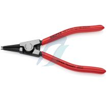 Knipex 46 11 A1 SB Circlip Pliers for external circlips on shafts plastic coated black atramentized 140 mm (self-service card/blister)