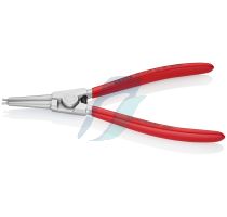 Knipex Circlip Pliers for external circlips on shafts plastic coated chrome-plated 210 mm