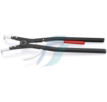 Knipex 46 20 A61 Circlip Pliers for external circlips on shafts black powder-coated 580 mm