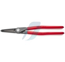 Knipex Precision Circlip Pliers for internal circlips in bore holes with non-slip plastic coating grey atramentized 320 mm (self-service card/blister)