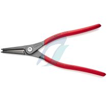 Knipex Precision Circlip Pliers for external circlips on shafts with non-slip plastic coating grey atramentized 320 mm (self-service card/blister)