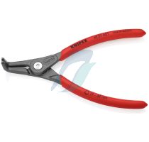 Knipex Precision Circlip Pliers for external circlips on shafts with non-slip plastic coating grey atramentized 165 mm (self-service card/blister)