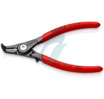 Knipex Precision Circlip Pliers for external circlips on shafts with non-slip plastic coating grey atramentized 130 mm