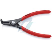 Knipex Precision Circlip Pliers for external circlips on shafts with non-slip plastic coating grey atramentized 165 mm