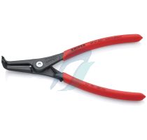 Knipex Precision Circlip Pliers for external circlips on shafts with non-slip plastic coating grey atramentized 210 mm