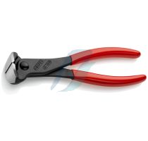 Knipex End Cutting Nipper plastic coated black atramentized 180 mm
