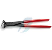 Knipex End Cutting Nipper plastic coated black atramentized 280 mm (self-service card/blister)