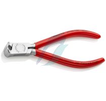 Knipex End Cutting Nipper for mechanics plastic coated chrome-plated 130 mm
