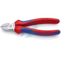 Knipex Diagonal Cutter with multi-component grips chrome-plated 160 mm