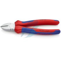 Knipex Diagonal Cutter with multi-component grips chrome-plated 180 mm