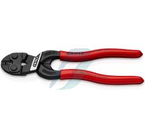 Knipex CoBolt S Compact Bolt Cutters with recess in the cutting edge plastic coated black atramentized 160 mm (self-service card/blister)