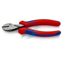Knipex X-Cut Compact Diagonal Cutter high lever transmission with multi-component grips black atramentized 160 mm (self-service card/blister)