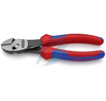 Knipex TwinForce? High Performance Diagonal Cutters with opening spring with multi-component grips black atramentized 180 mm