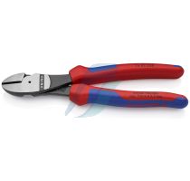 Knipex High Leverage Diagonal Cutter with multi-component grips black atramentized 200 mm (self-service card/blister)