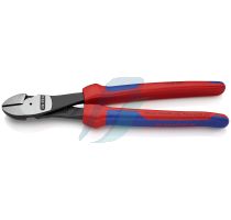 Knipex High Leverage Diagonal Cutter with multi-component grips black atramentized 250 mm (self-service card/blister)