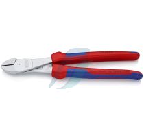 Knipex High Leverage Diagonal Cutter with multi-component grips chrome-plated 250 mm