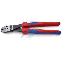 Knipex High Leverage Diagonal Cutter with multi-component grips black atramentized 250 mm