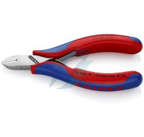 Knipex Electronics Diagonal Cutter with multi-component grips 115 mm (self-service card/blister)
