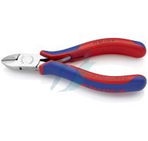Knipex Electronics Diagonal Cutter with carbide cutting edges with multi-component grips 135 mm
