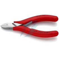 Knipex Electronics Diagonal Cutter with non-slip plastic coating 115 mm