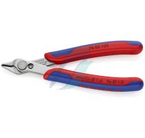 Knipex Electronic Super Knips with multi-component grips 125 mm (self-service card/blister)