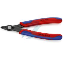 Knipex Electronic Super Knips with multi-component grips burnished 125 mm