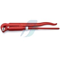 Knipex Pipe Wrench 90° red powder-coated 420 mm