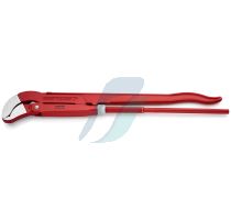Knipex Pipe Wrench S-Type red powder-coated 680 mm