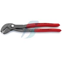 Knipex Spring Hose Clamp Pliers with non-slip plastic coating grey atramentized 250 mm